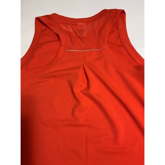 T-Shirt Avia Women’s Size S Tank Athletic Fitness Color Orange Striped - Picture 4 of 5